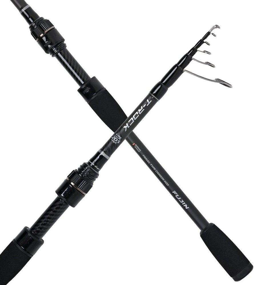 Teleskopik Kamışlar Fujin T-Rock 205cm 1-9gr Teleskopik LRF Kamışı