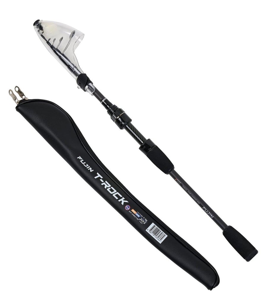 Teleskopik Kamışlar Fujin T-Rock 205cm 1-9gr Teleskopik LRF Kamışı