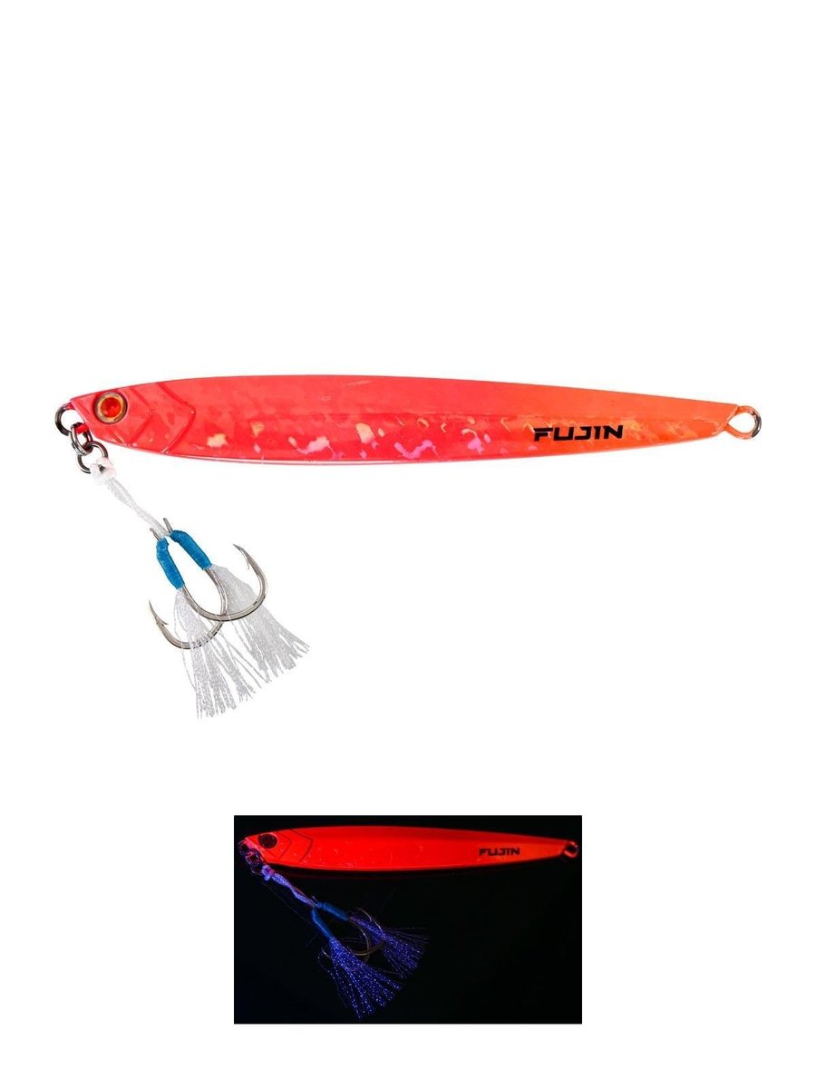 Jig Yemler Fujin Valhalla Darksea 100gr Metal Jig Yem - MT04 ZEBRA GLOW