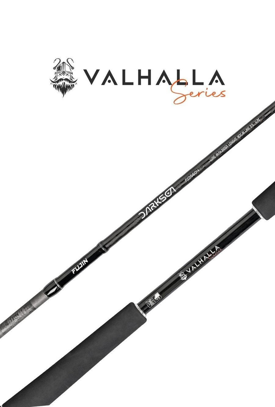 Jigging Kamışları Fujin Valhalla Darksea 183cm 210gr Speed Jig Live Bait Kamışı