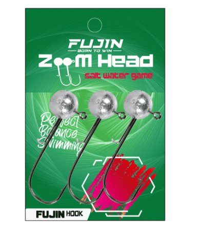 Fujin Zoom Head 2/0 Jig Head Jig Head ve Zokalar