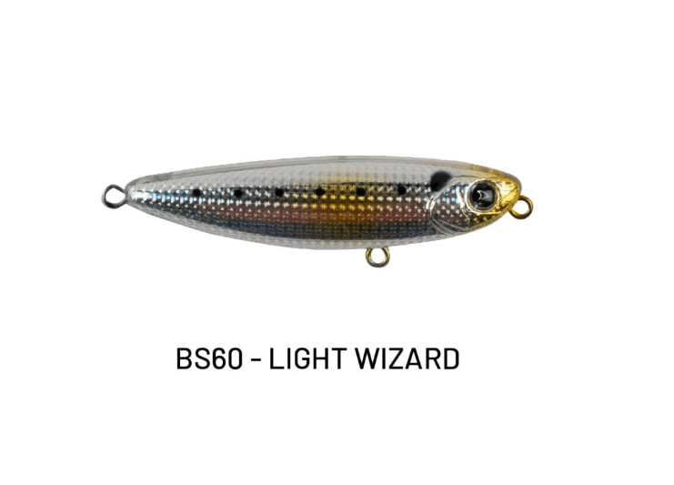 Maket Yemler Hanfish Baskın 6.5 Cm 7 Gr Su Üstü Maket Balık - BS60-LIGHT WIZARD