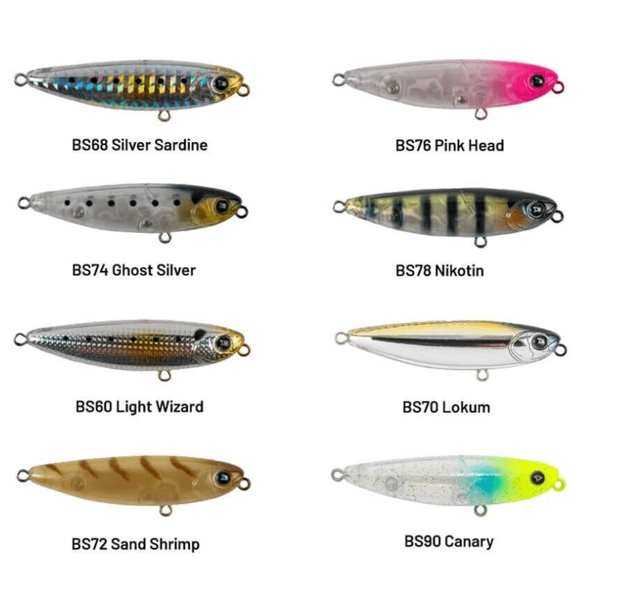 Maket Yemler Hanfish Baskın 6.5 Cm 7 Gr Su Üstü Maket Balık - BS60-LIGHT WIZARD
