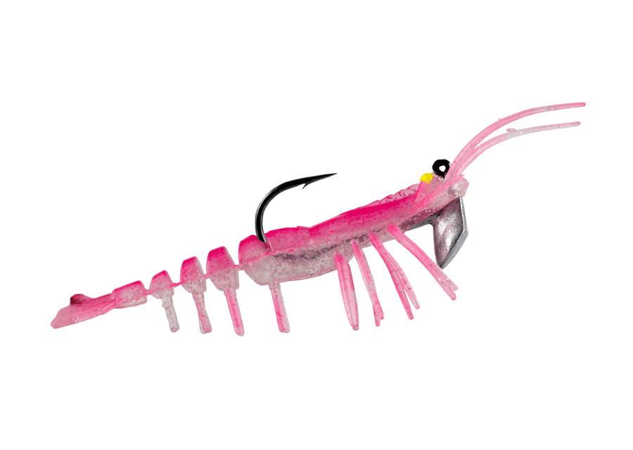 Silikon Yemler Hanfish Teke Shrimp Serisi 7.5 cm 7 gr Silikon Karides - PINK SHRIMP