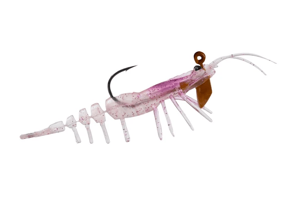 Silikon Yemler Hanfish Teke Shrimp Serisi 7.5 cm 7 gr Silikon Karides - PINK SHRIMP