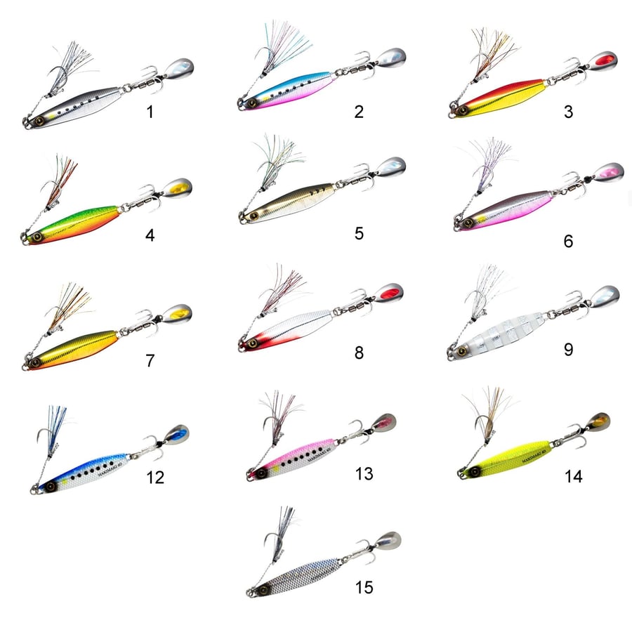Jig Yemler Hayabusa FS 417 Jack Eye Maki Maki 40gr Light Jig Suni Yem