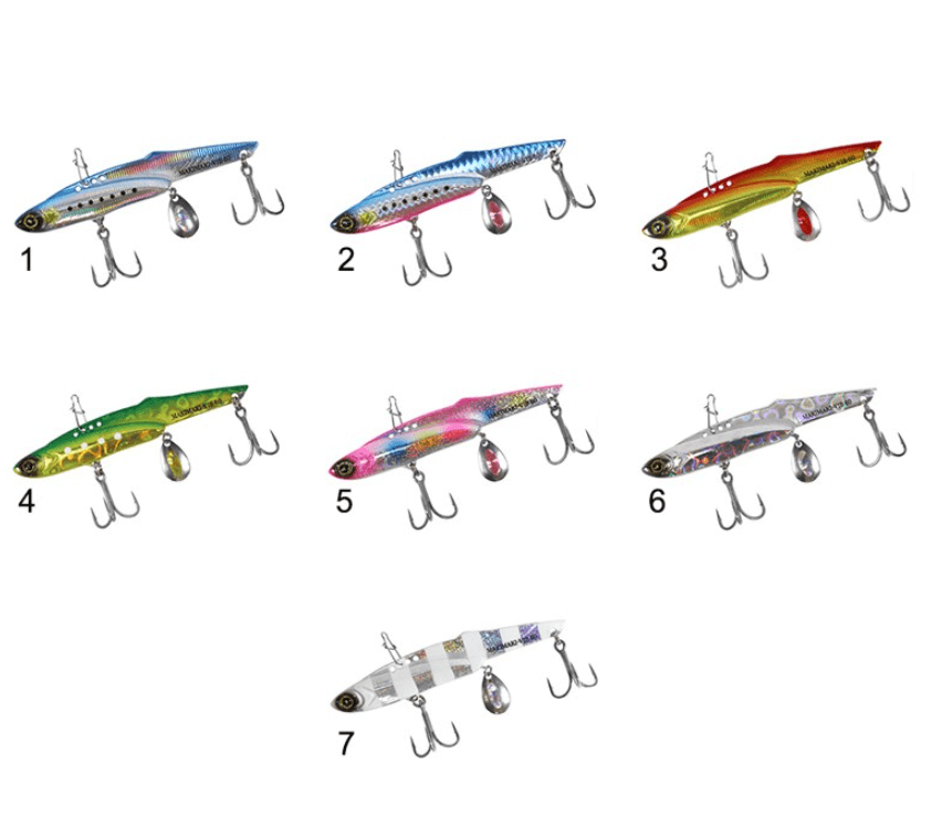 Jig Yemler Hayabusa FS 439 Jack Eye Maki Maki 60gr Metal Vibrasyon Jig Suni Yem