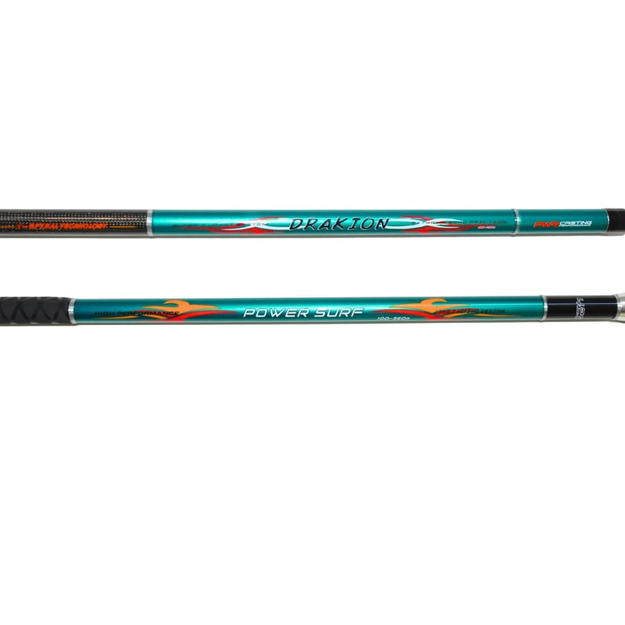 Surf Kamışları ICON-IC Drakion Green 420cm 100-250gr 3 Parça Surf Kamışı