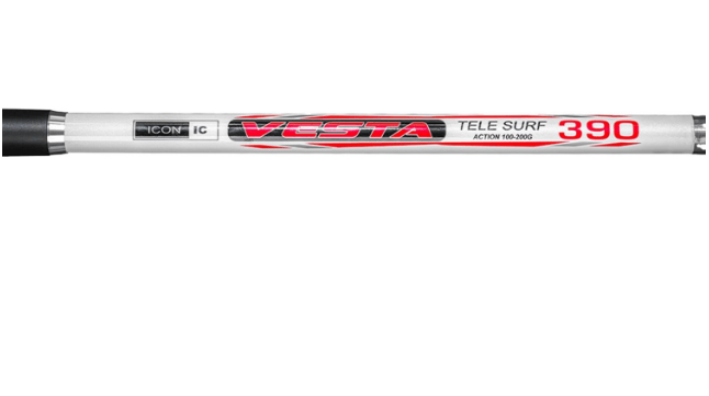 Teleskopik Kamışlar ICON-IC Vesta 390 Cm 100-200 Gr Teleskopik Surf Kamışı