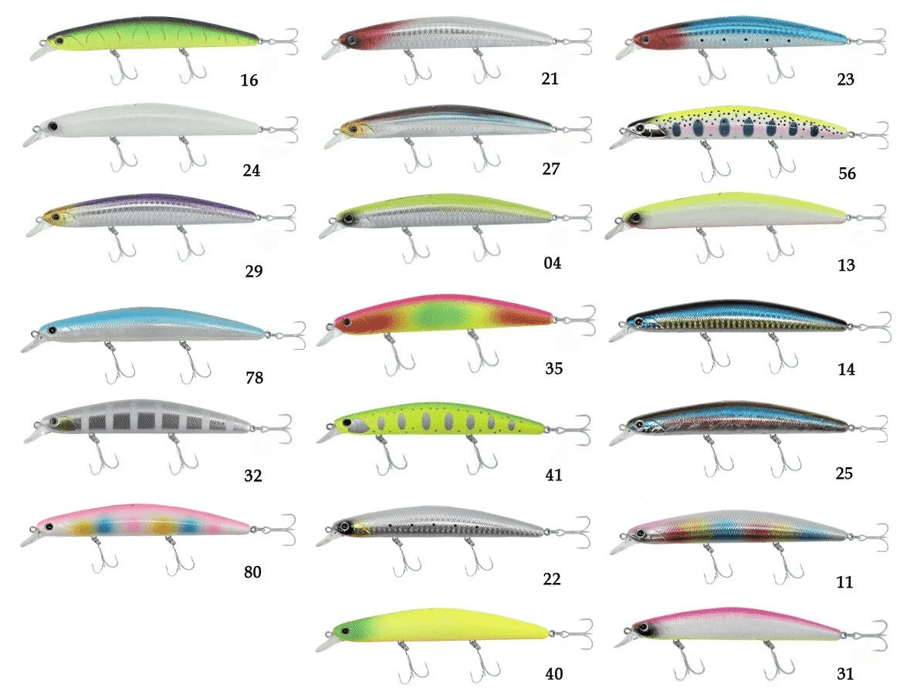 Maket Yemler Kendo Seabass Minnow 12.5cm 21g Floating Sahte Balık