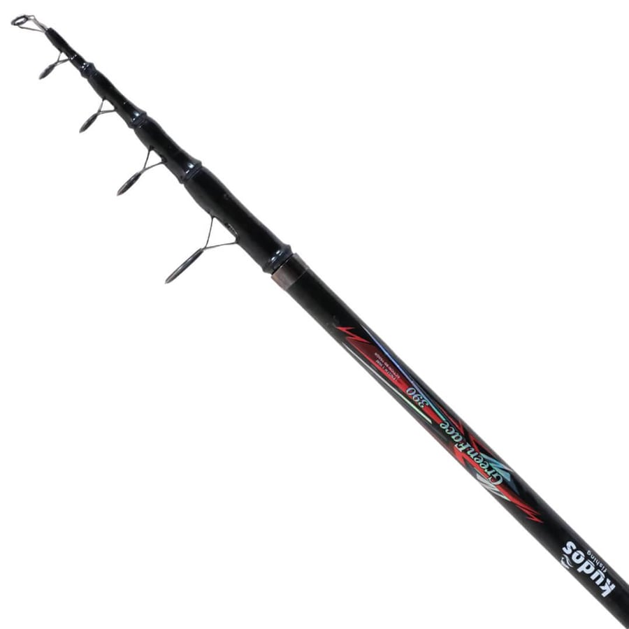 Teleskopik Kamışlar Kudos Green Face Serisi 300cm 80-150GR  Olta Kamışı