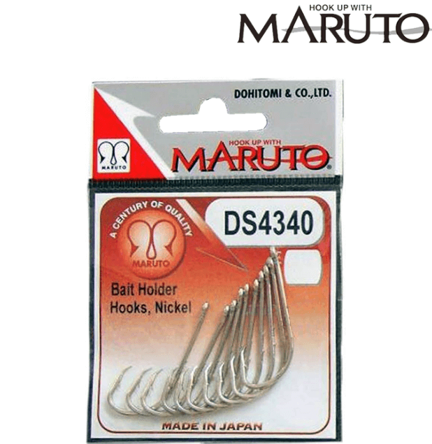 Tekli İğneler Maruto DS4340 Nikel Olta İğnesi  - 1