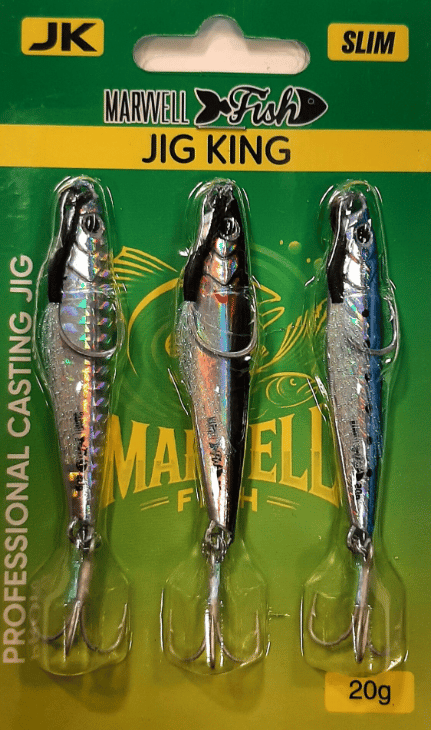 Jig Yemler Marwell Fısh Slim 3 Lü Jıg 20 Gr Set