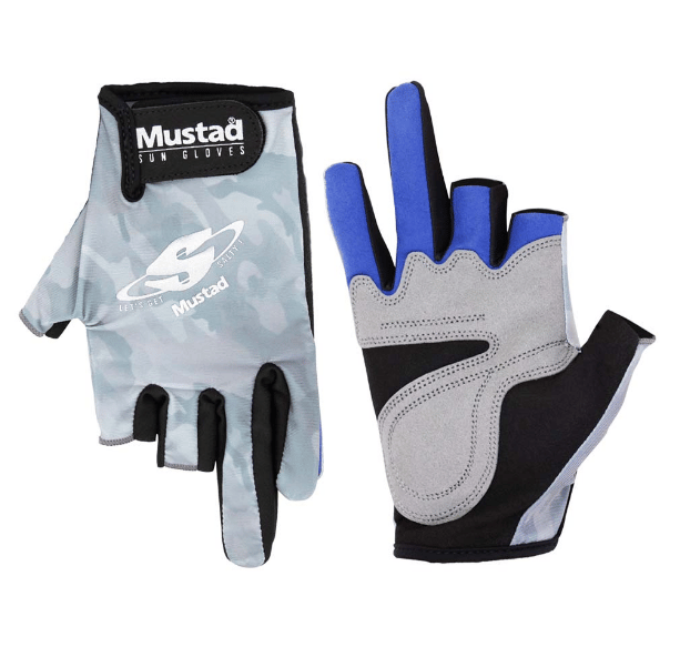 Balıkçı Giyim Mustad UV Korumalı Balıkçı Eldiveni - M