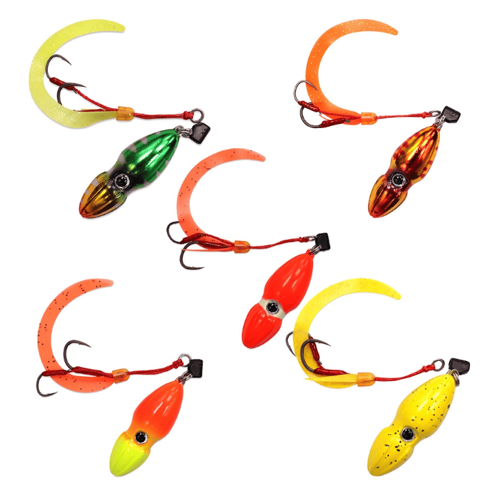 Tai Rubber & Slow Jig Yemler Ocean Angler Bomb 100gr