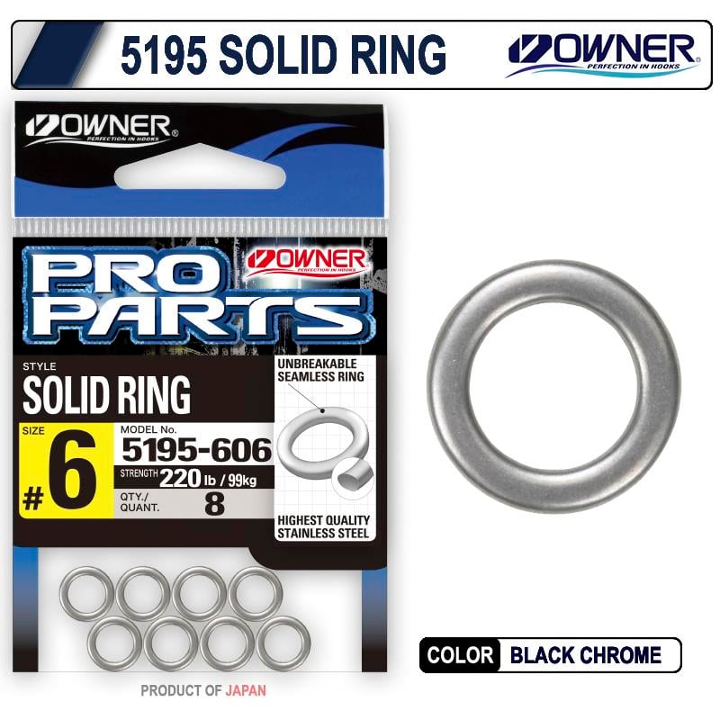 Owner 5195 Solid Ring - #4 Klips & Fırdöndü