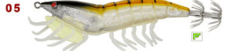 Kalamar Zokaları Portfish Shrimp Kalamar Zokası 3,5 gr Kurşunlu 11,5 cm - 02