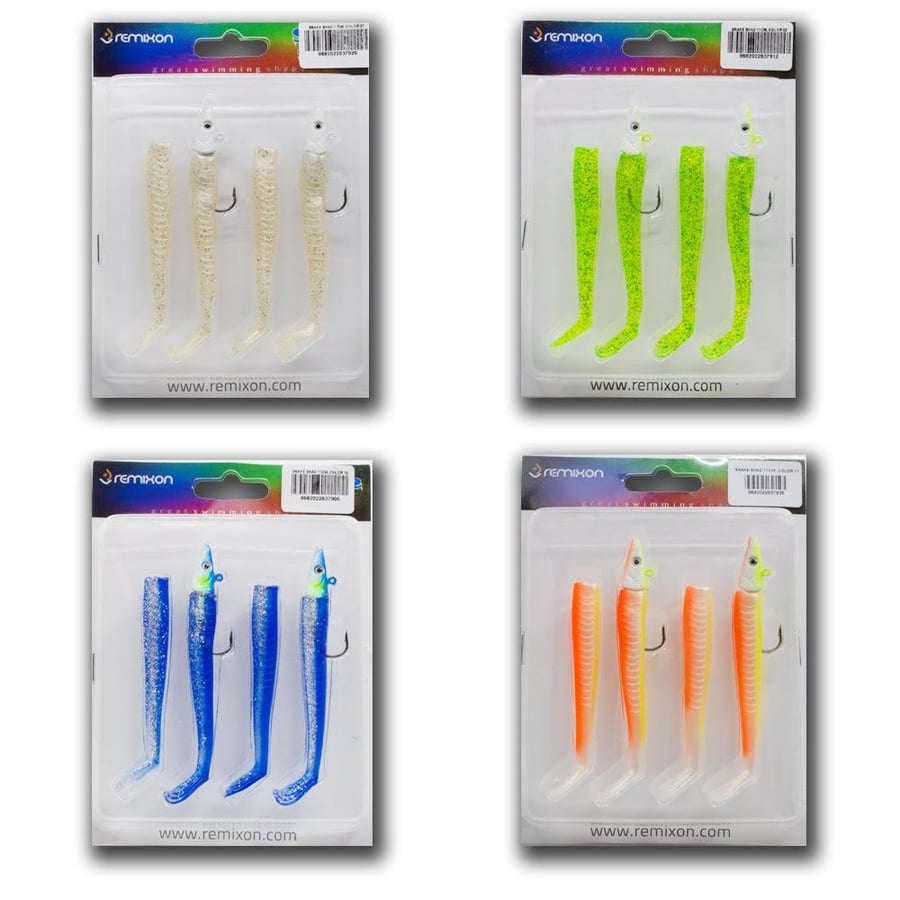 Silikon Yemler Remixon Snake Shad 11cm 10gr (2+2 Adet) - 09