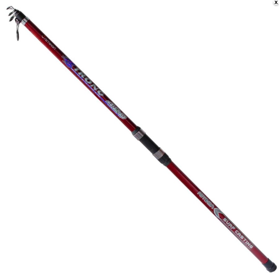 Surf Kamışları Remixon Strong 3.90m 100-250gr Red Tele Surf Kamış