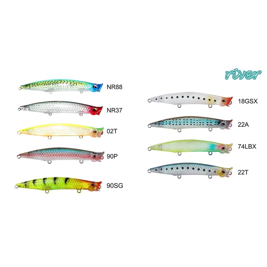 Maket Yemler River Pop'n Catch 3D 90 9cm 8Gr Popper