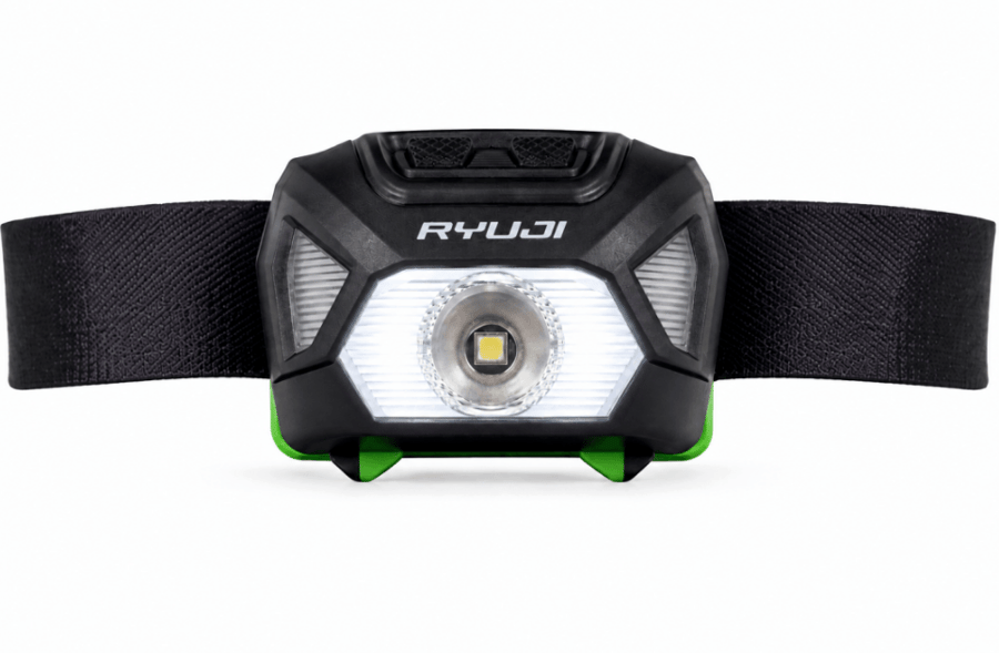 Ryuji 100 Lümen Beyaz ve UV Işıklı Kafa Lambası Fener ve Kafa Lambaları