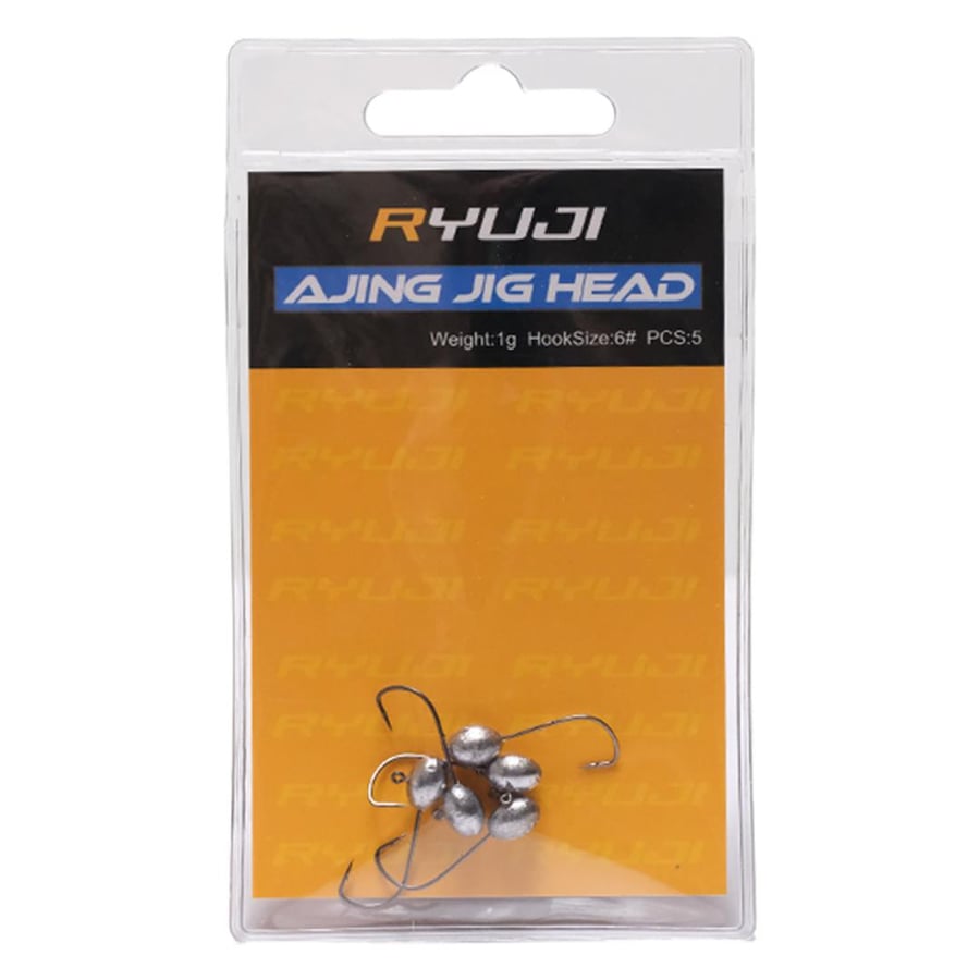 Ryuji Ajing Jig Head 0.6 GR #6 Jig Head ve Zokalar