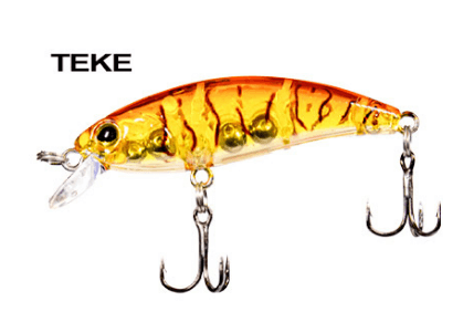 Maket Yemler Ryuji Baby Minnow Sinking 5cm 4.5gr Maket Yem - PURPLE HEAD GLOW