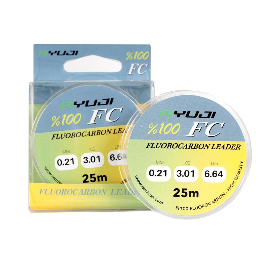 Fluorocarbon (Leader) Misinalar RYUJI FLUORO CARBON LEADER 25M MİSİNA