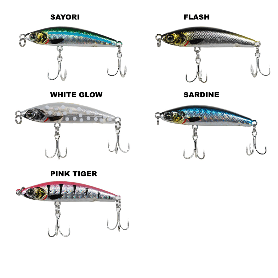 Maket Yemler RYUJI GHOST MINNOW 5CM 8GR - WHITE GLOW