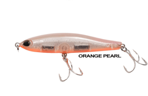 Maket Yemler Ryuji Pencil 8 cm 18 gr Sinking Maket Yemler - ORANGE PEARL