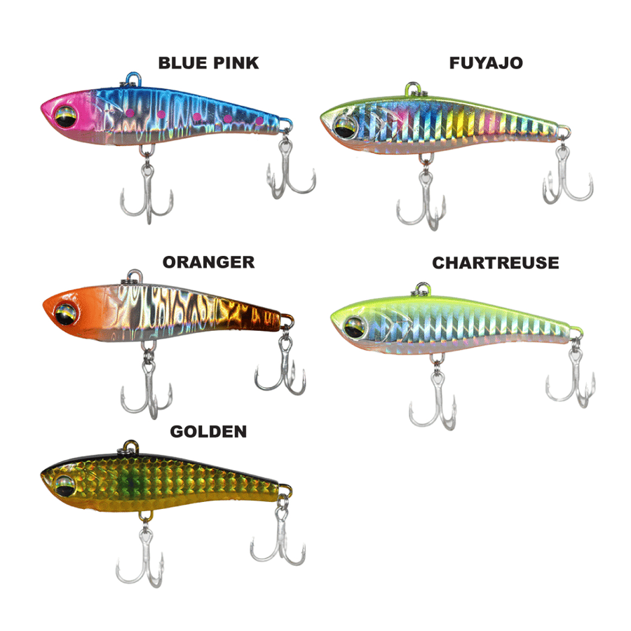 Maket Yemler Ryuji Rocky Vib 7cm 16gr Maket Balık  - BLUE PINK