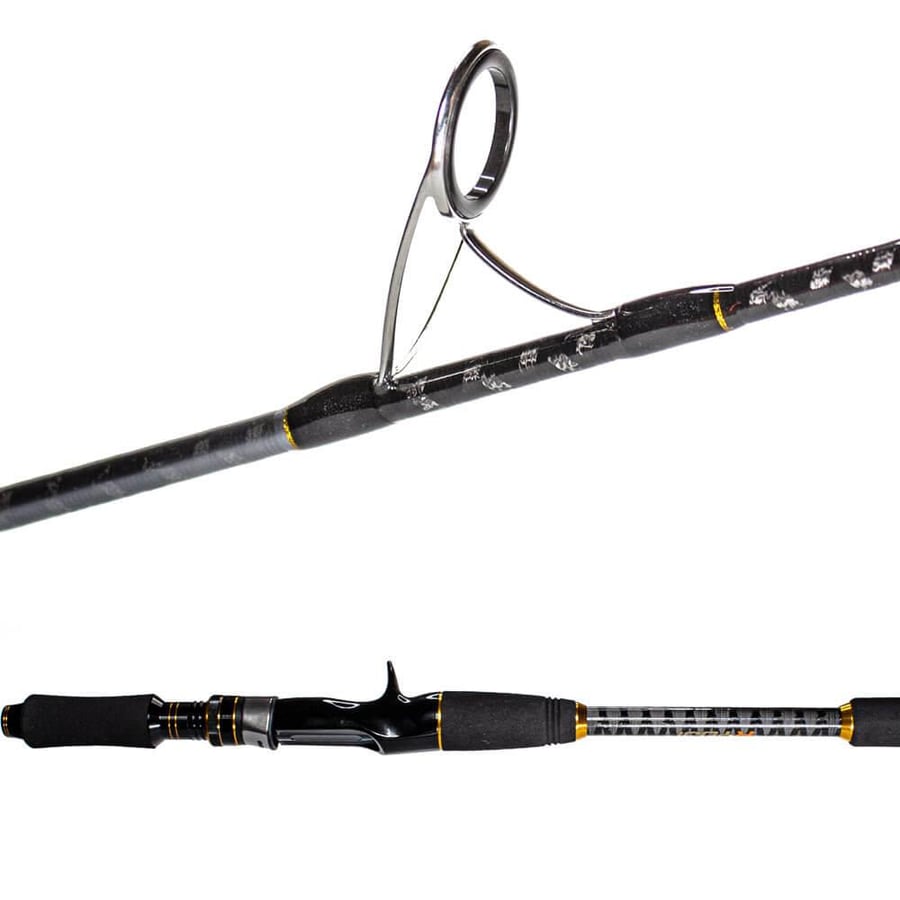 Jigging Kamışları Ryuji Seawolf 1.83m 200-400gr 2P (Baitcast) Tetiksiz Jig Olta Kamışı