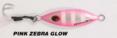 Jig Yemler RYUJI SLOW KING JIG 30GR - GOLD ZEBRA GLOW