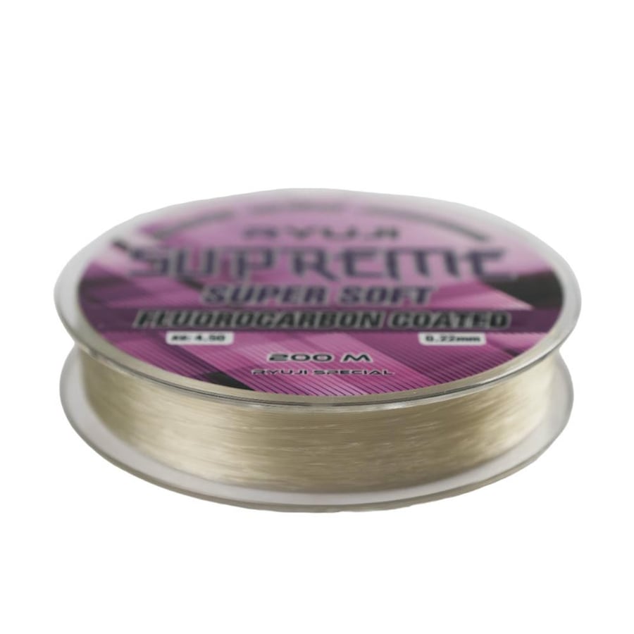 Fluorocarbon (Leader) Misinalar Ryuji Supreme Super Soft 200m Fluorocarbon Misina