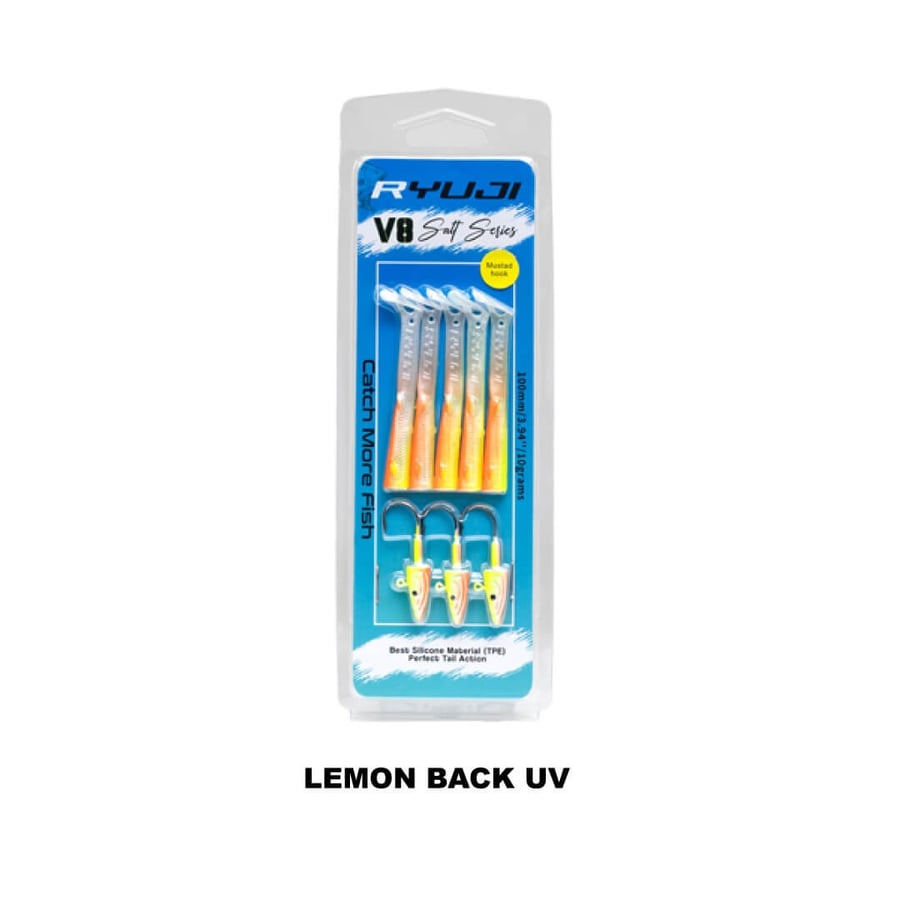 Ryuji V8 10cm 10gr Silikon Yem Silikon Yemler