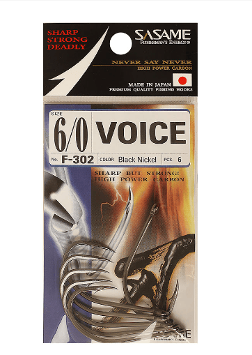 Tekli İğneler Sasame F-302 Voice Serisi Olta İğnesi
