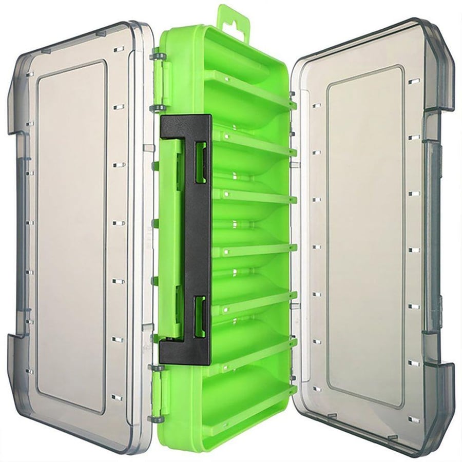 Çanta ve Kutular Sea Horse Lure Box Çift Taraflı 195*110*35 -Yeşil