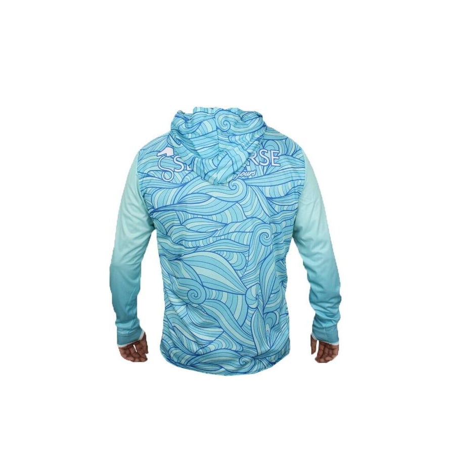 Balıkçı Giyim Sea Horse Special Angler Uv T-Shrt Blue Wave - S