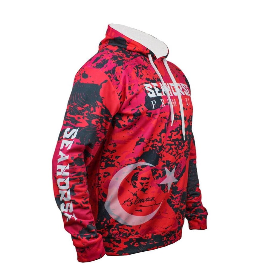 Balıkçı Giyim Sea Horse Turkish Angler Hoodie  - S