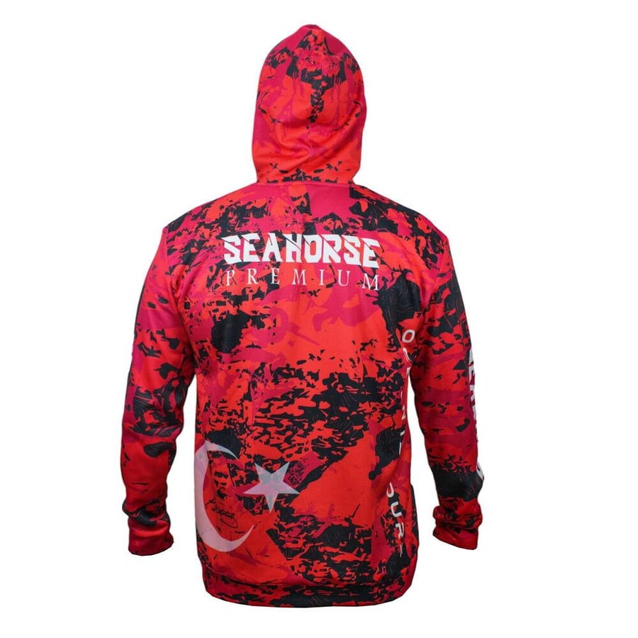 Balıkçı Giyim Sea Horse Turkish Angler Hoodie  - S