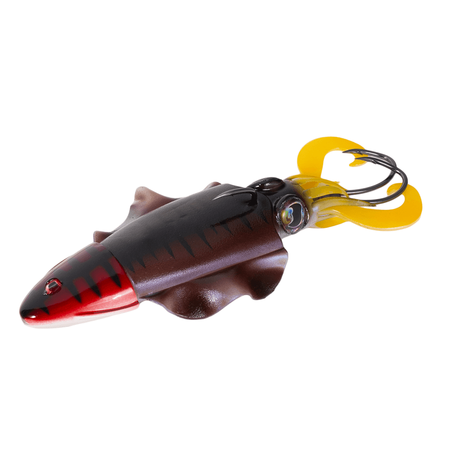Silikon Yemler Seabor Cuttle Fish 12CM 110GR - RED