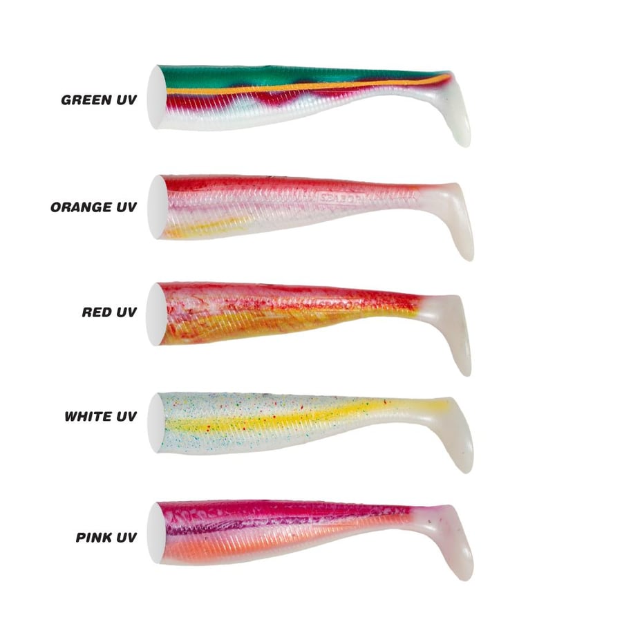 Silikon Yemler SEABOR DEEP FAKE 12.6CM YEDEK SİLİKON - ORANGE UV