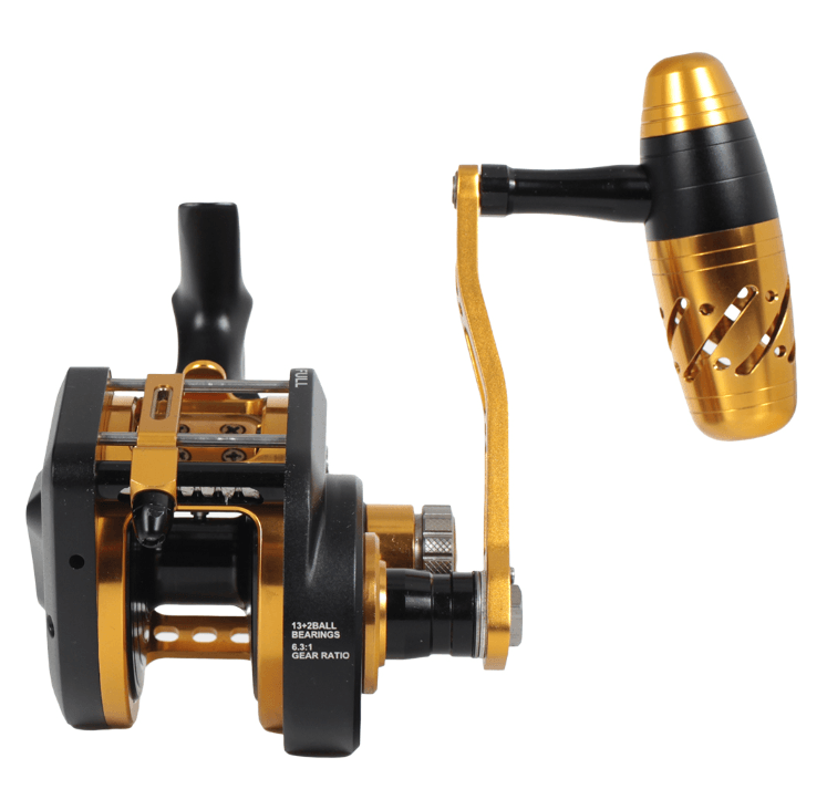 Seabor Hercule 300X-L Black Gold Çıkrık Olta Makinesi Baitcasting & Çıkrık Makineleri