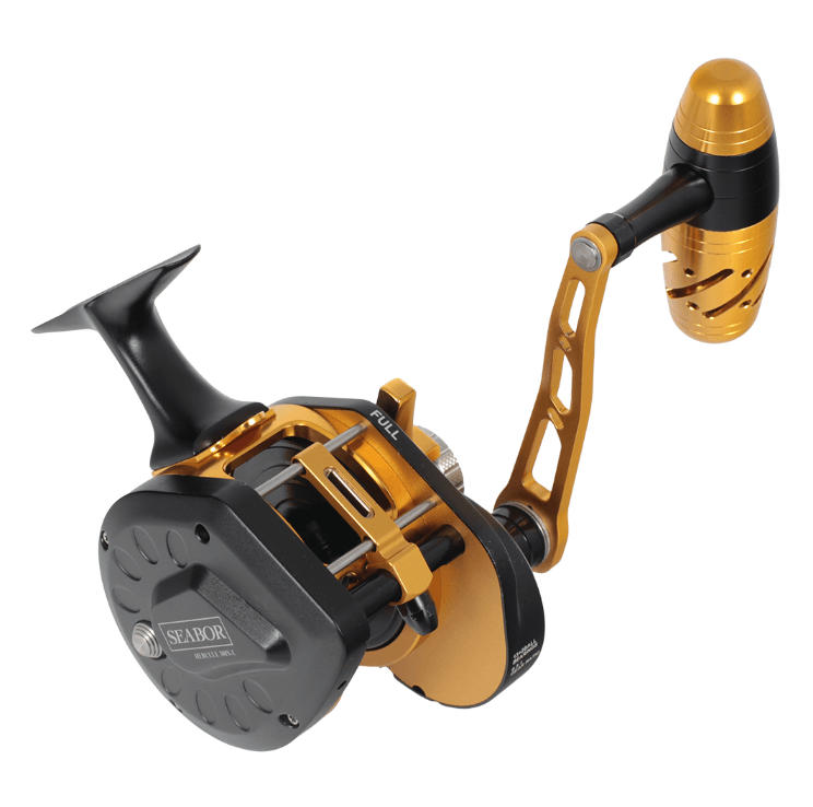 Seabor Hercule 300X-L Black Gold Çıkrık Olta Makinesi Baitcasting & Çıkrık Makineleri