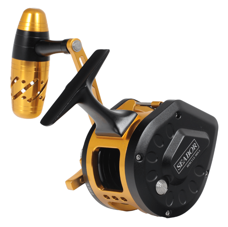 Seabor Hercule 300X-L Black Gold Çıkrık Olta Makinesi Baitcasting & Çıkrık Makineleri