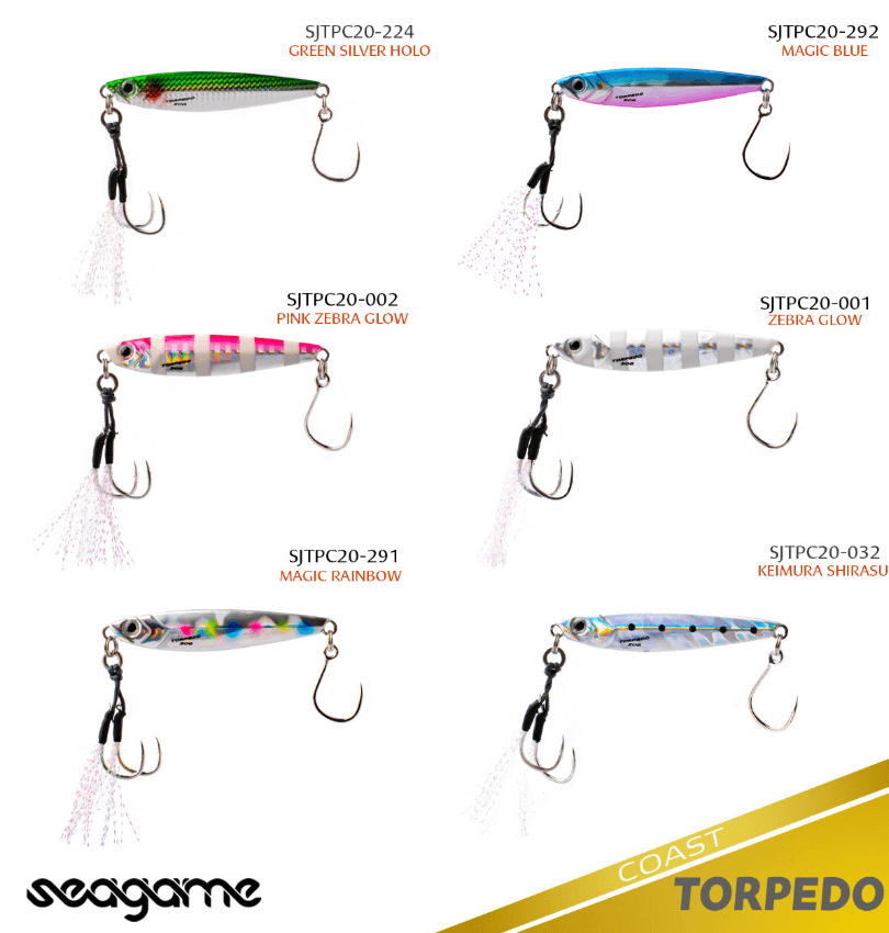 Jig Yemler Seagame Torpedo Coast 20G Jig Yem