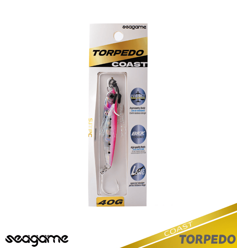 Jig Yemler Seagame Torpedo Coast 40G Jig Yem