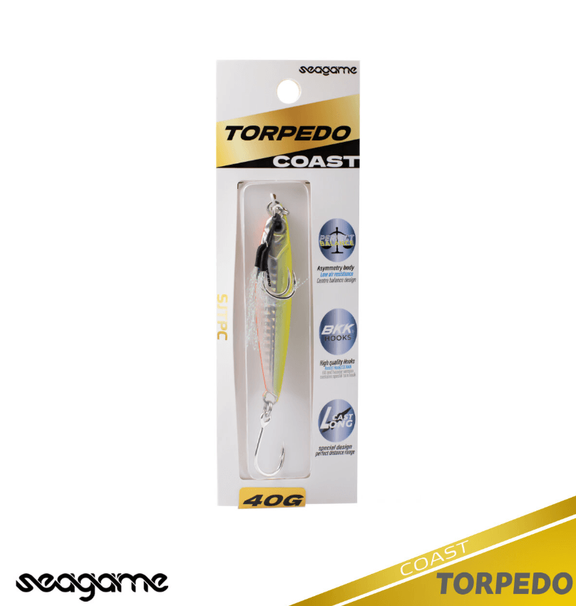 Jig Yemler Seagame Torpedo Coast 40G Jig Yem