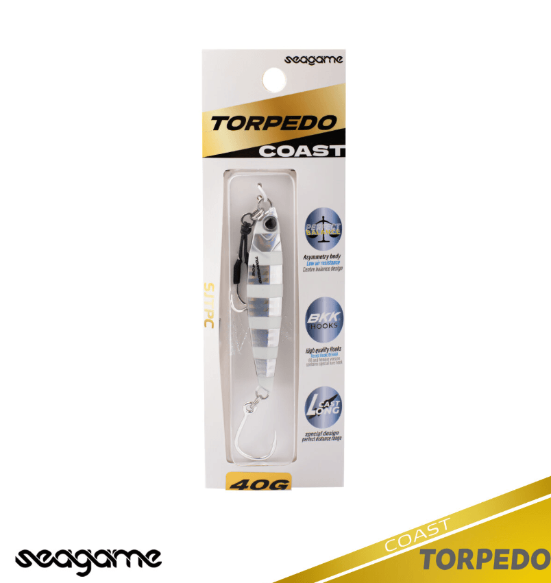 Jig Yemler Seagame Torpedo Coast 40G Jig Yem