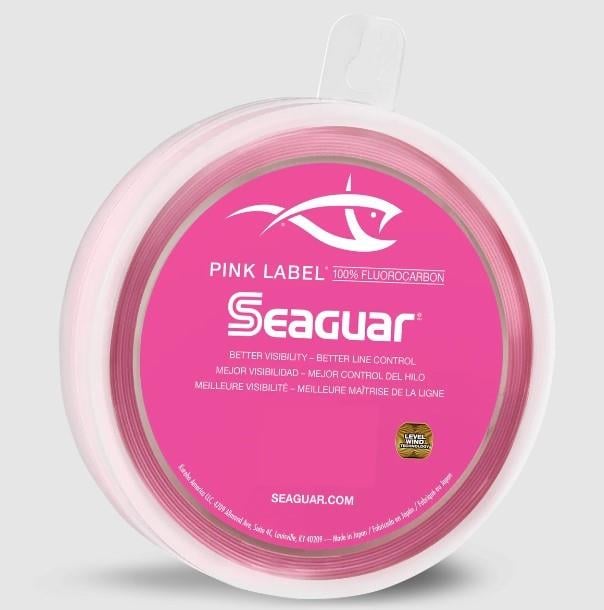 Fluorocarbon (Leader) Misinalar Seaguar Pink Label %100 Fluoro Carbon Misina 25mt